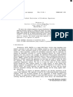 Unified Derivation of Evolution Equations: Department of Physics, National University, Tainan, R.O.C