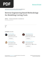 Reverse Engineering Based Methodology For Modelling Cutting Tools