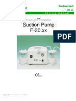 Suction Pump FAZZINI F-30 - Service Manual