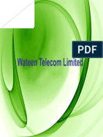 Wateen Telecom Limited Corporate Profile