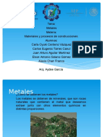 Exposicion de Los Metales