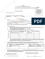 Application Form For Opening SCSS