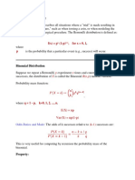 Bernoulli Vs Binomial Distribution