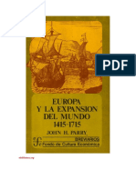 Parry John H. Europa y La Expansion Del Mundo PDF