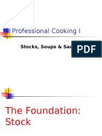 Stocks Soups Sauces