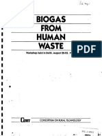 Biogas From Human Waste Handbook