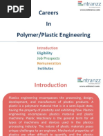 Carrers in Polymer or Plastic Engineering