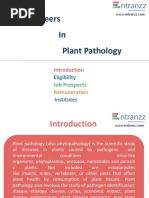 Carrers in Plant Pathology