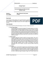 Design Project Instrumentation and Measurement SPRING 2016