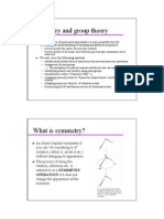 Symmetry and Group Theory