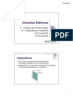 Circuitos Elétricos - Circuitos de Primeira Ordem