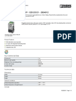 Single Relay - REL-IR/LDP-12DC/2X21 - 2834012: Key Commercial Data