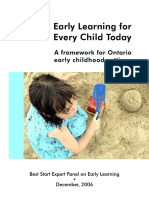 Early Learning For Every Child Today