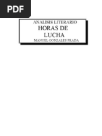 Analisis Literario Horas Lucha Manuel Gonzales Prada