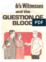 Jehovah's Witnesses and The Question of Blood, 1977