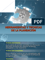 Herramientas y Tecnicas de La Planeación