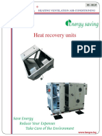 Heat Recovery Units Range