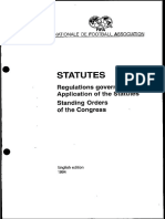 FIFA Statutes 1994