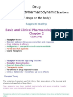 Drug Receptor and Pharmacodynamics