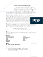 Forensic Paper Chromatography