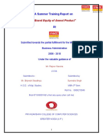 Surendra Singh FINAL Research REPORT On Anmol Bakers PVT - Ltd.