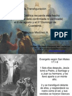 La Transfiguración de Jesús