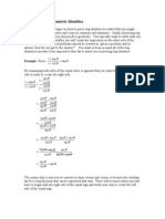 Trigonometry - Proving