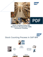 Stock Counting Using SAP Warehouse Management (WM