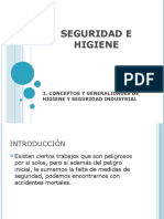 Conceptos de Higiene y Seguridad Industrial