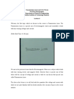 Transmission Lines and E.M. Waves Lec 02