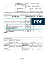 Saudi Aramco Inspection Checklist: Hangers and Supports Receiving, Handling and Storage SAIC-S-4017 18-May-05 Plumb