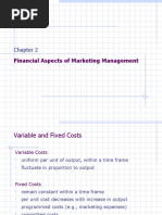 Financial Aspects of Marketing Management