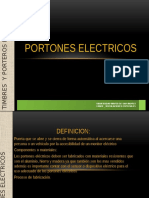 Timbres Porteros Electricos, Portones Electricos