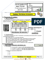 Devoir de Synthèse N°3 - Technologie - 2ème Sciences (2012-2013) MR Abdallah Raouafi