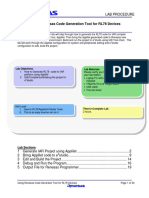 Using A Renesas Code Generation Tool For RL78 Devices - LabProcedures