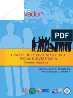 Gestión de La Responsabilidad Social Universitaria. Dimensiones y Estudios de Caso