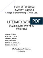 Rizal Literary Works