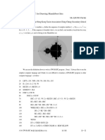 Using GW-BASIC For Drawing Mandelbrot Sets