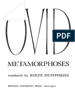 READ Ovid Metamorphoses - Orpheus