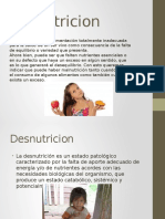 Malnutricion Desnutricion