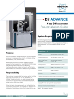 D8 ADVANCE Pre-Installation Guide