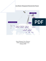 UAV Over-The-Horizon Disaster Management Demonstration Projects