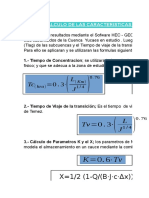 Datos para Hec HMS