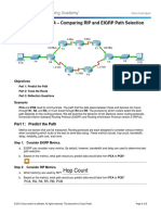 7.2.2.4 Comparing RIP and EIGRP Path Selection FORM