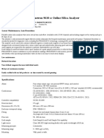 Polymetron 9610 SC Online Silica Analyser: Lower Maintenance, Less Downtime