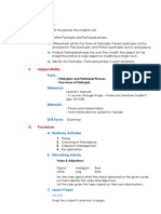 I. Objectives:: Grade IX - English