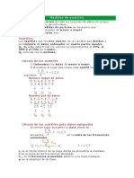 Medidas de Posición