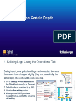 Splicing Log Certain Depth