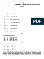 Exercise No 7 Discount Permutation & Combination