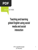 Teaching and Learning Global English Using Social Media and Social Interaction